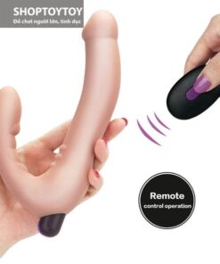 Alternative view of Dương vật giả 2 đầu Lovetoy Ijoy Strapless 10 chế độ rung sạc điện