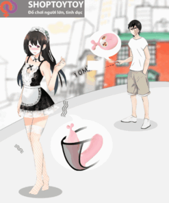 Alternative view of Dương vật giả tai thỏ gắn quần chip rung Lilo We Love 2 đầu massage