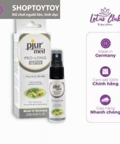 Chai xịt Pjur Med Prolong 20ml của Đức kéo dài thời gian chống xuất tinh sớm