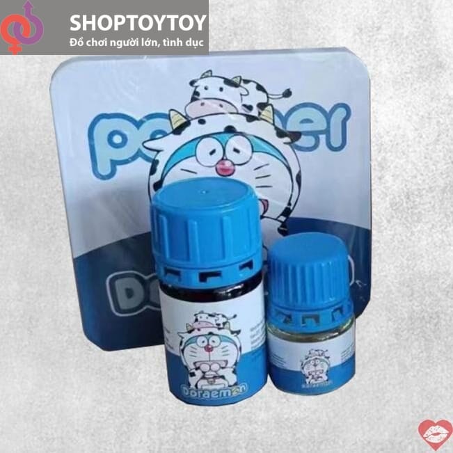 Combo Popper Doraemon 60ml dành cho Bot Top hộp thiếc chính hãng Mỹ USA