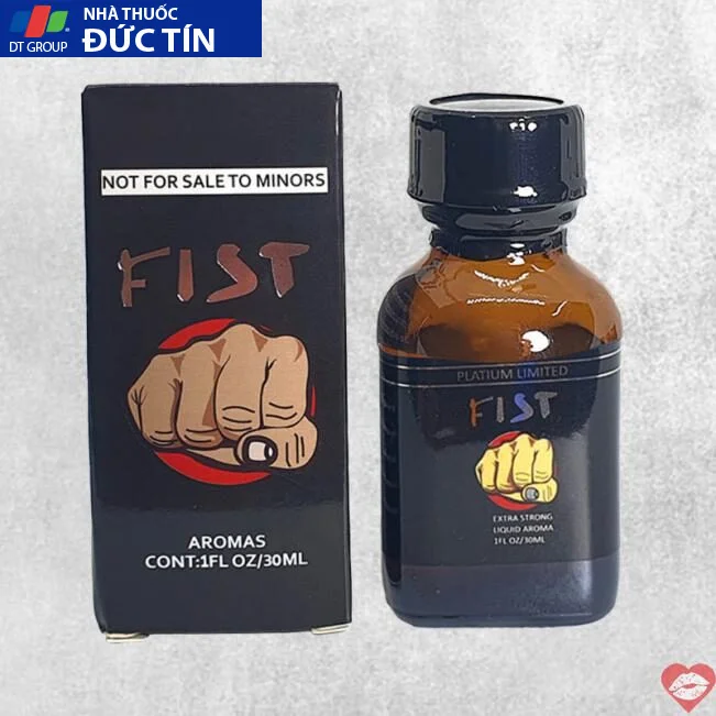 Popper Fist Đen Aromas 30ml chính hãng Mỹ dành cho Top Bot