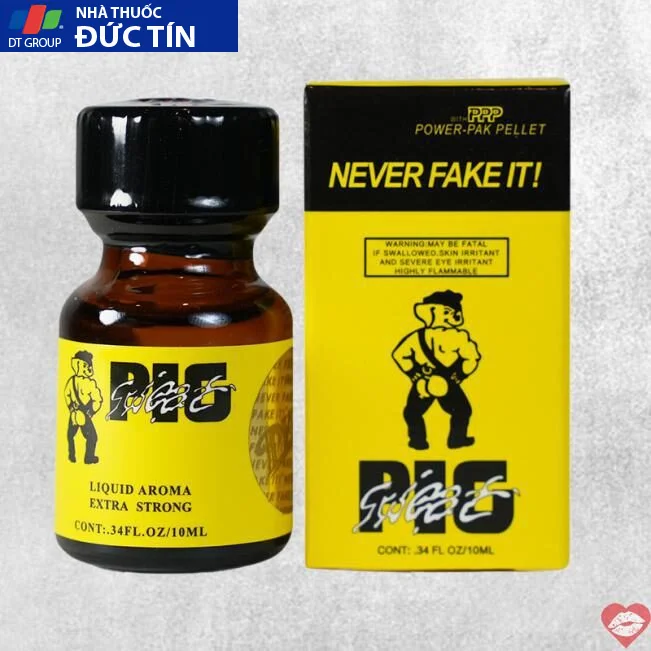 Popper Pig Sweet Vàng 10ml chính hãng Never Fake It