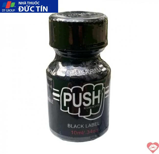 Popper Push Black Label 10ml chính hãng Mỹ USA dành cho Top Bot