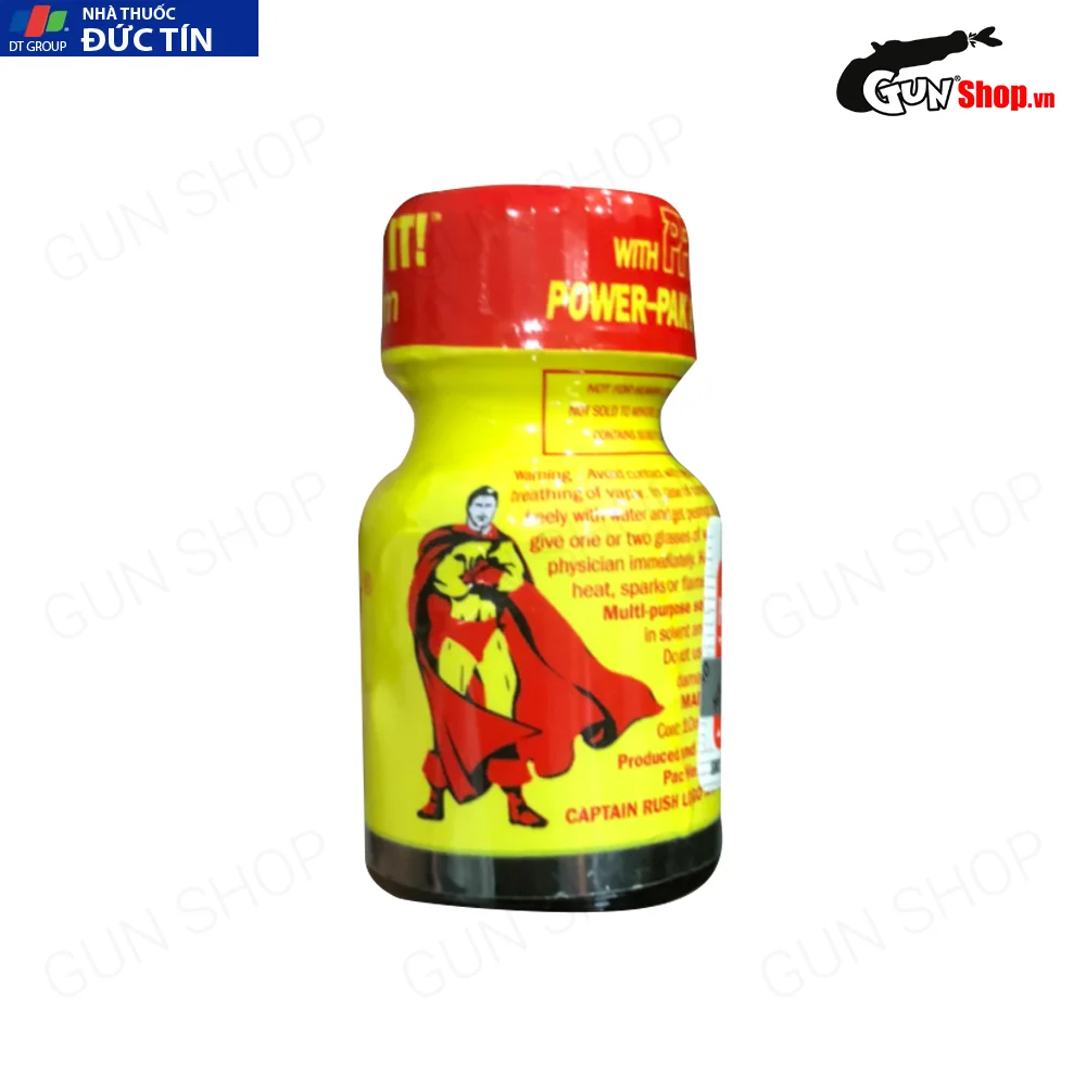 Popper Rush Original Yellow 10ml chính hãng Mỹ USA PWD