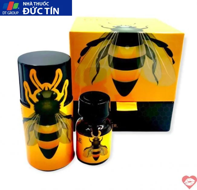 Set chai hít tăng khoái cảm Popper P.R.C Bumble Bee - Chai 40ml + 10ml