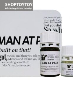 Combo chai hít tăng khoái cảm Popper P.R.C Man At Play Trắng - Chai 40ml + 20ml