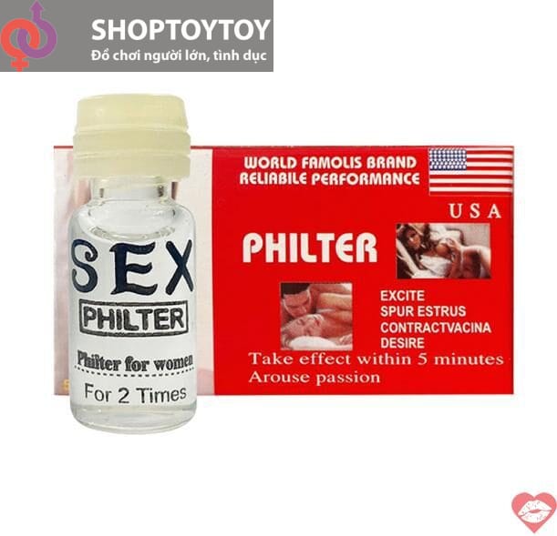 SEX PHILTER For Women Thuốc kích dục nữ dạng nước chính hãng Mỹ tốt nhất
