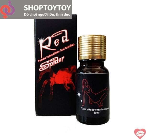 Thuốc Red Spider Nhện Đỏ nước kích dục nữ thần tốc chính hãng
