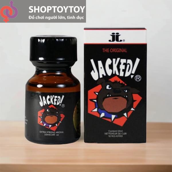 Bán Thuốc Hít Popper Jacked 10ml chính hãng mỹ USA Kích Thích Tăng khoái cảm cho top và Bot