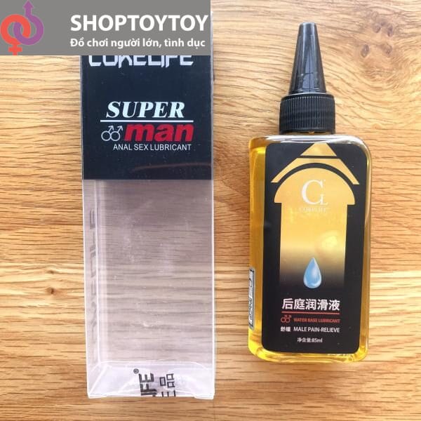 Cách Giảm Đau Khi Quan Hệ Bằng Gel Bôi Trơn Cokelife Supeman Vàng Nóng Ấm Chai 85ml