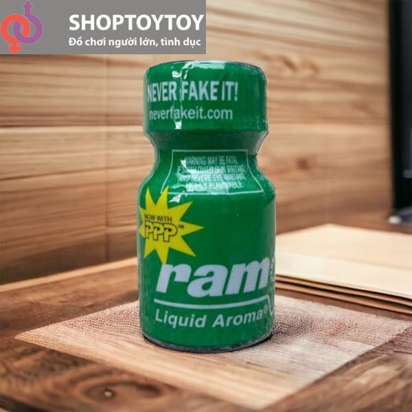 Chai Hít Popper Ram Liquyd 10ml chính Hãng Mỹ PWD Tăng Hưng Phấn Cho Top Bot