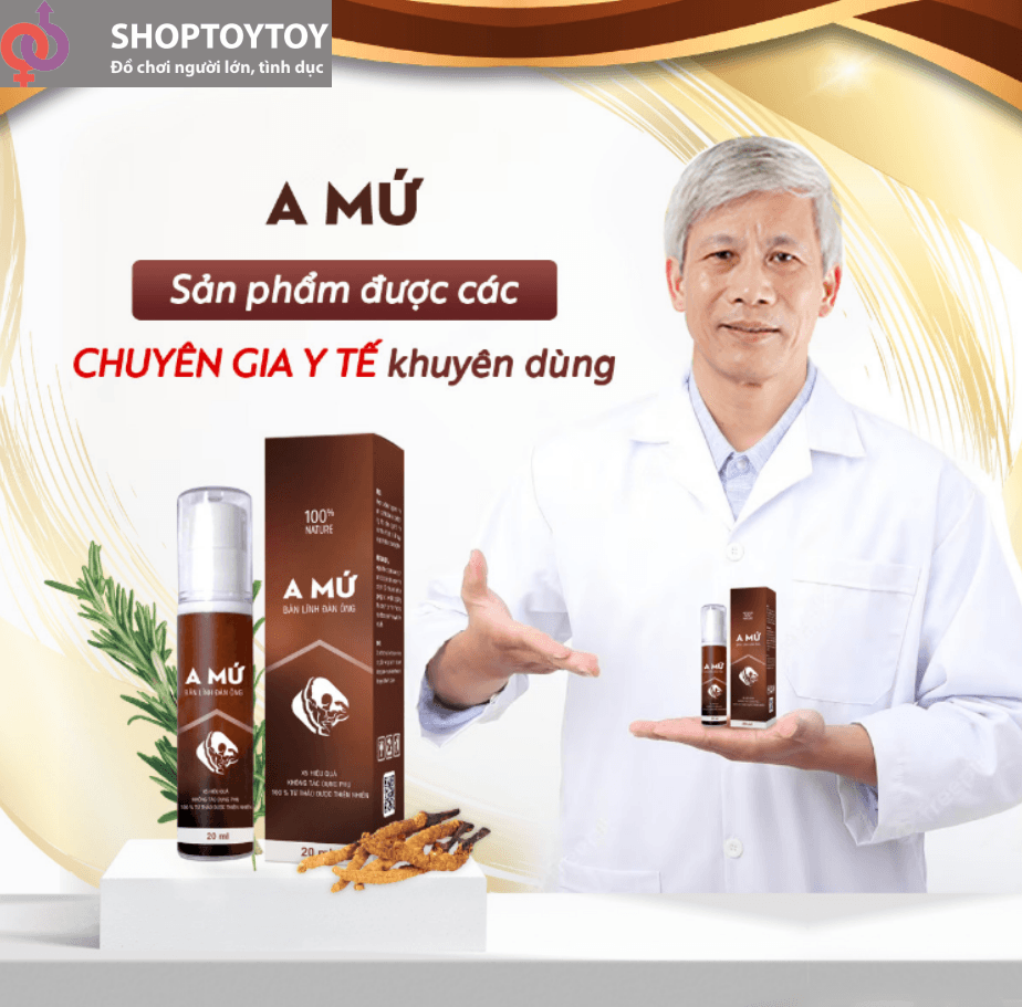 Chai Xịt A Mứ Chính Hãng - Chống Xuất Tinh Sớm, Kéo Dài Thời Gian Quan Hệ