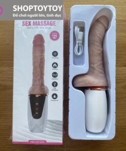 Dương Vật Giả Cầm Tay Rung Thụt Dibe - Kết Hợp Toả Nhiệt Cao Cấp Cho Nữ Tự Sướng