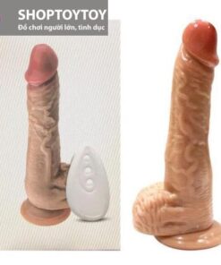 Alternative view of Dương vật giả đa năng Jocker rung ngoáy thụt có đế dính tường toả nhiệt