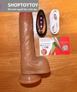 Alternative view of Dương Vật Giả Gắn Tường Rung THụt Cao Cấp Điều Khiển Từ Xa - Kết Hợp Toả Nhệt