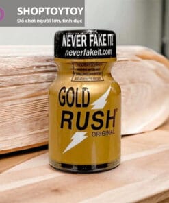 Gold Rush Poppers 10ml - Chính hãng Mỹ USA PWD, giúp kích thích và tăng hưng phấn cho cả Top và Bot trong cộng đồng LGBT.