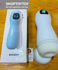 Máy Tự Sướng Cho Nam 9 Chế Độ - Bú Mút & Rung Rên Siêu Đỉnh