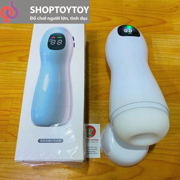 Máy Tự Sướng Cho Nam 9 Chế Độ - Bú Mút & Rung Rên Siêu Đỉnh