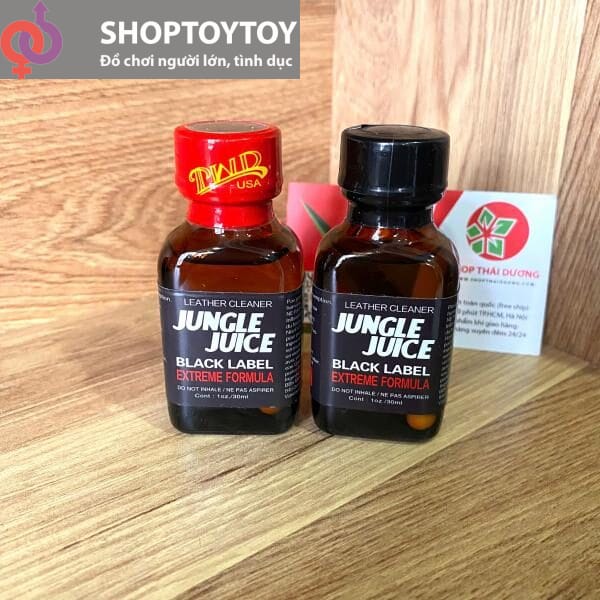 Phân Phối Popper Jungle Juice Black Label Max 30ml Chính Hãng Mỹ USA Cực Mạnh