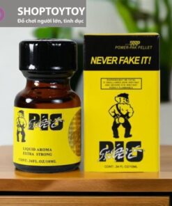 Pig Sweet Gold Popper vàng 10ml Chính Hãng - mang đến sự kích thích mạnh mẽ cho cả Top và Bot.