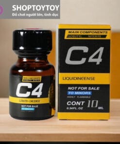 Popper C4 Yellow Chai 10ml Chính Hãng Mỹ USA PWD Tăng Hưng phấn Cho Top Bot