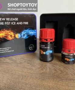 Set Hôp Combo Popper New Release Fire Fist Ice And Fire Giup Tưng khoái cảm Mãnh Liệt Hôp 60ml