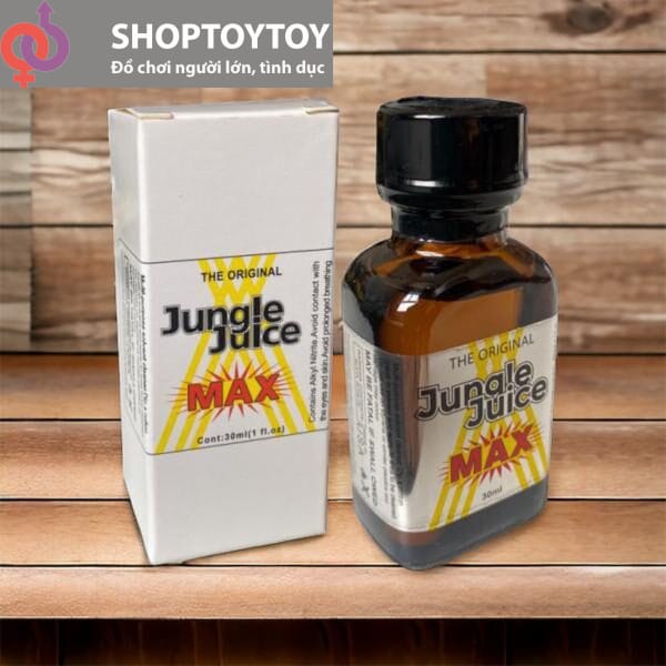 Shop Bán Chai Hít popper jungle Juice 30ml Loại Tăng Hưng Phấn Cực Mạnh Cho Top Bot PwD