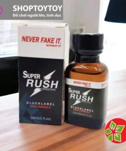 Shop Bán Popper Super Rush Orignal Đen Chai 30ml - Kích Thích Mạnh Bạo cho Top Bot - LGBT