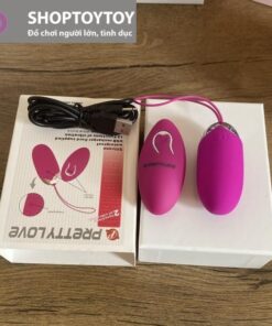 Trứng Rung Pretty Love Rung Xoái Siêu Mạnh Diều khiển Từ Xa Cao Cấp