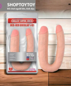 Dương Vật Giả 2 Đầu Silicon Cao Cấp Siêu Đàn Hồi