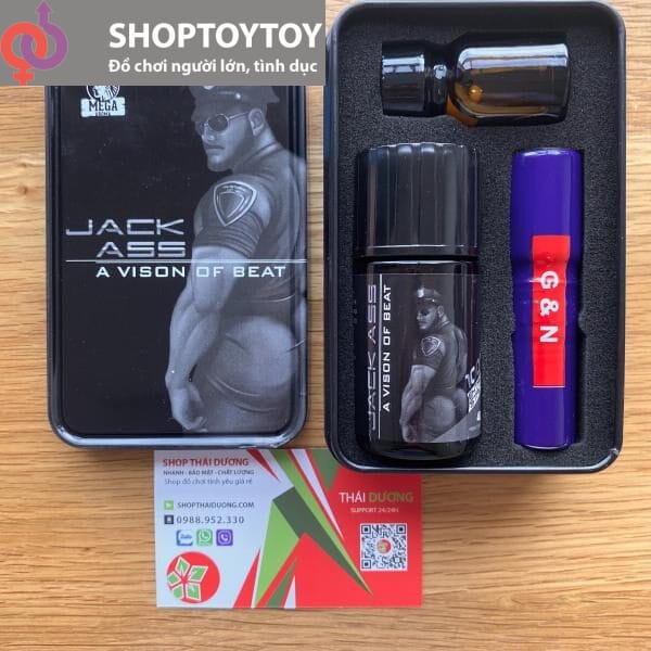 Nơi Bán Chai Hit Popper JacK Ass 40ml Chính Hãng PWD - Dùng Cho Các Bạn LGBT.