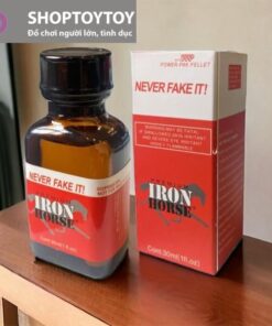 Phân Phối Chai HÍt Kích Thích Popper Premium Iron Horse 30ml Chính Hãng Mỹ Dùng Cho Top Bot