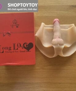 Quần Chip Dương Vật Giả Dây Đeo Đặc Ruật -Chất Liệu Silicon cao Cấp Giống Da Thật