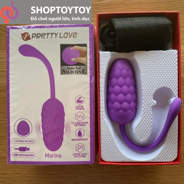 Tứng Rung Kích Thích Điểm G pretty Love Cho Nữ Tự Sướng 12 Chế Độ Rung