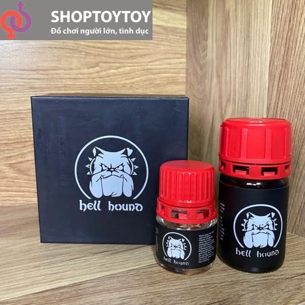 Nước Ngửi Popper Hell Bound P.R.C 60ml – Gồm 40ml + 20ml Chính Hãng, Dành Cho Top & Bot
