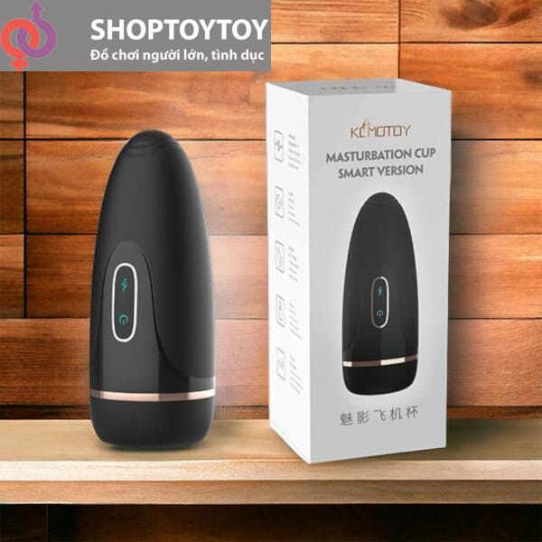 Cốc Thủ Dâm Âm Đạo Giả Cao Cấp 7 tần số Rung Kết Hợp Rên Dùng Cho Nam Tự Sướng