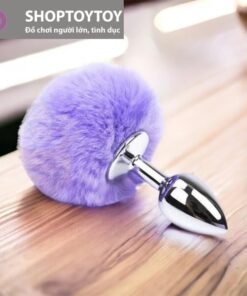 Đồ Chơi Hậu Môn - Phíc Cắm Đuôi Thỏ _ Chất liệu Mềm Mại Thực Tế