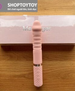 Alternative view of Dương Vât Giả Rung Thụt Đa Chức năng Giúp kích Thích Âm Đạo Của Chị Em Một Cách mạnh Mẽ