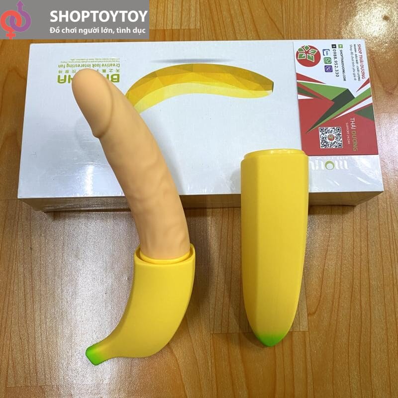 Dương Vật Giả Nguỵ Trang Hình Trái Chuối Giống Thật 7 Chế Độ Rung - Cách Nguỵ Trang Sextoy Hiệu quả Cho Nữ Giới