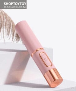 Alternative view of Que Rung Nguỵ Trang Thỏi Son 10 Chế Độ Rung Cực Mạnh Cho Nữ Giới Tự Sướng