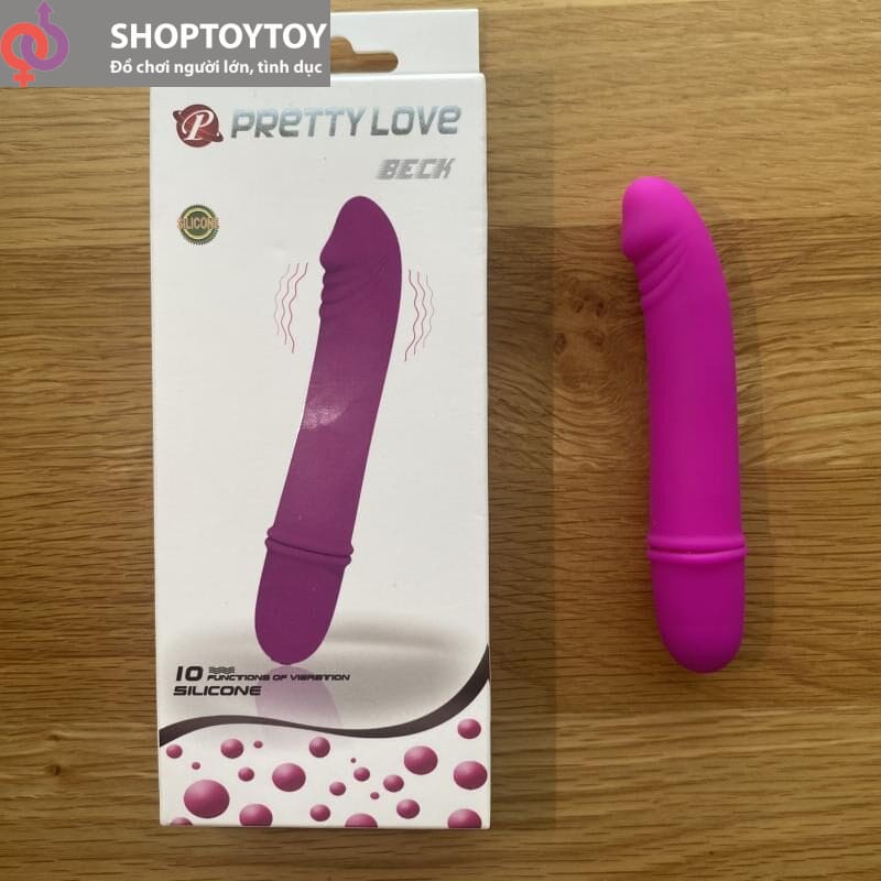 Sextoy Que Rung Dương Vật Mini Prettylove 10 Chế Độ Rung Cho Nữ Tự Sướng