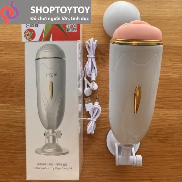 Sextoy Cốc Âm Đạo Giả Có Rung Rên - Kết Hợp Đế Hít Thường Dùng Cho Nam Giải Toả Căng Thẳng